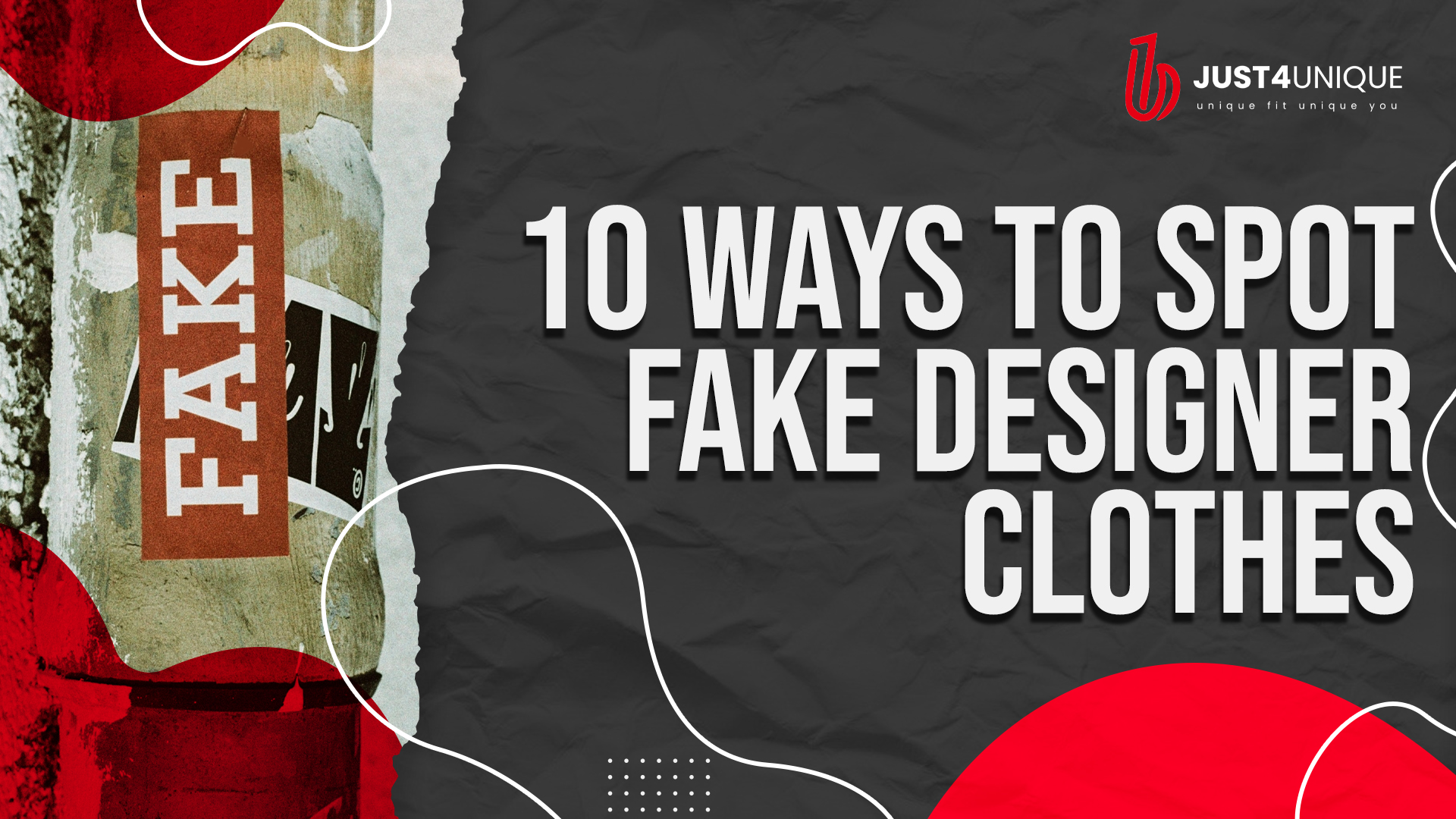 How to Spot Fake Designer Clothes & Apparel Online - Just 4 Unique