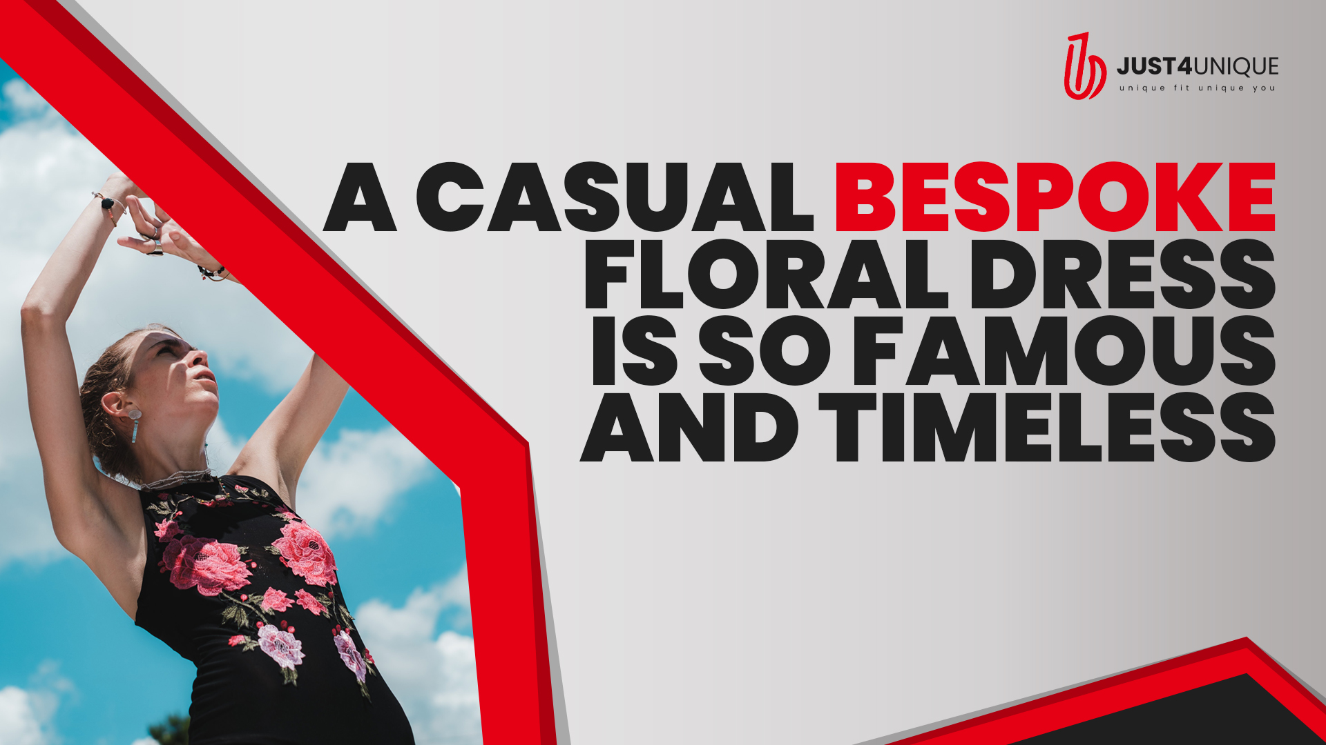 casual bespoke floral dresses