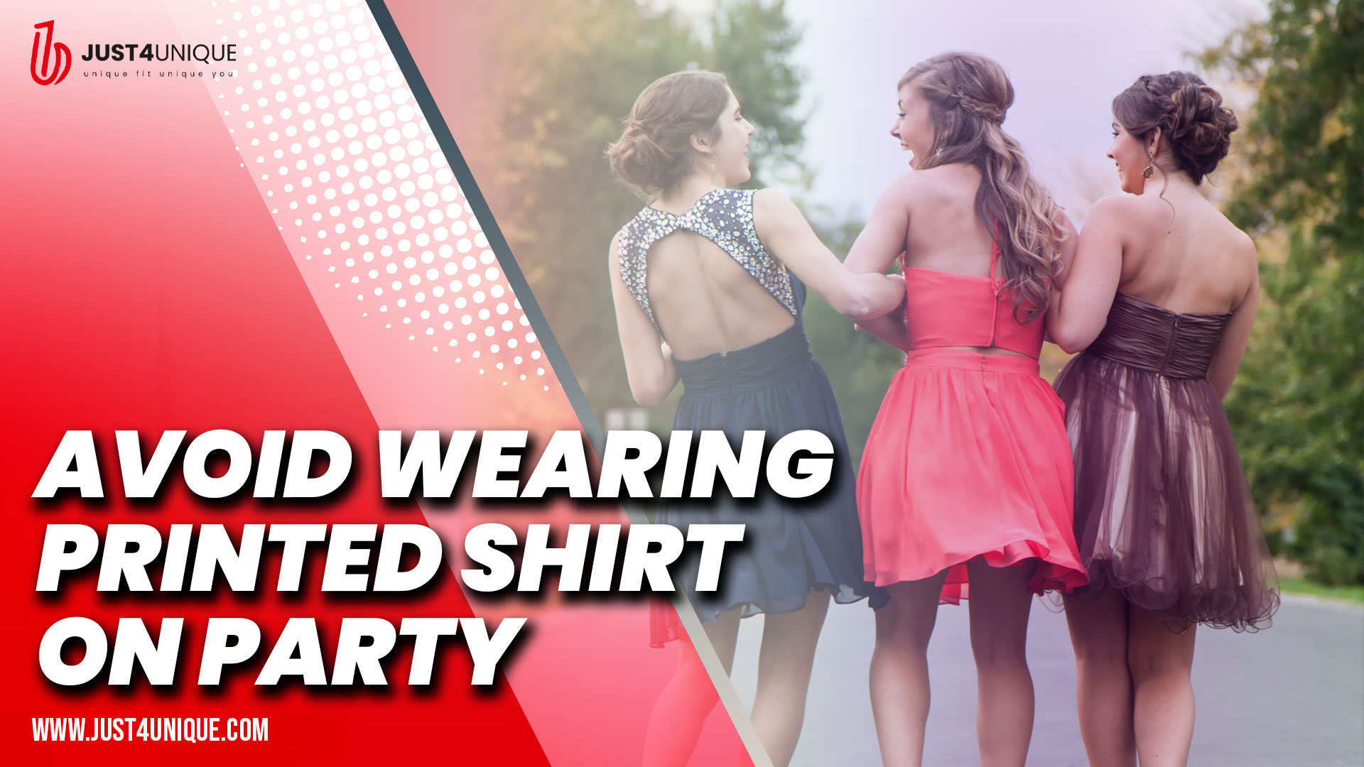 Avoid Wearing Printed Shirt On Party