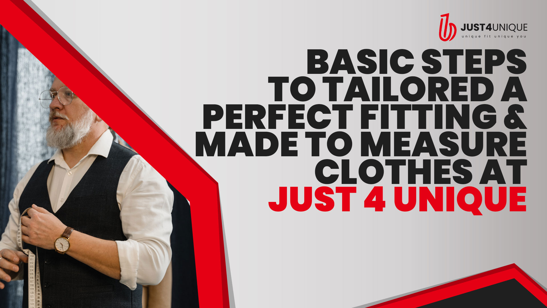 Basic Steps to Tailored a Perfect Fitting and Made to Measure Clothes