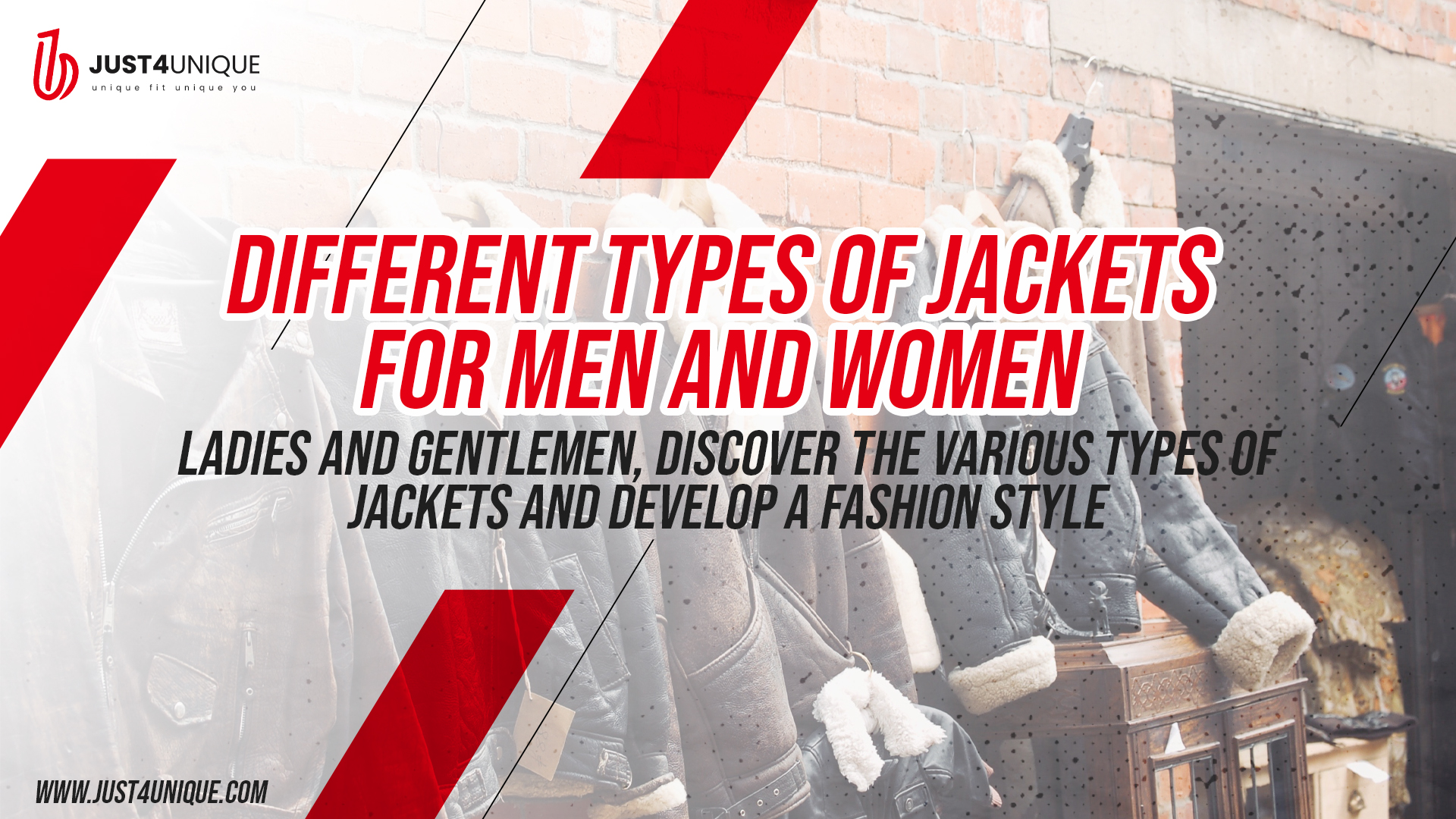 Different Types of Jackets for Men and Women