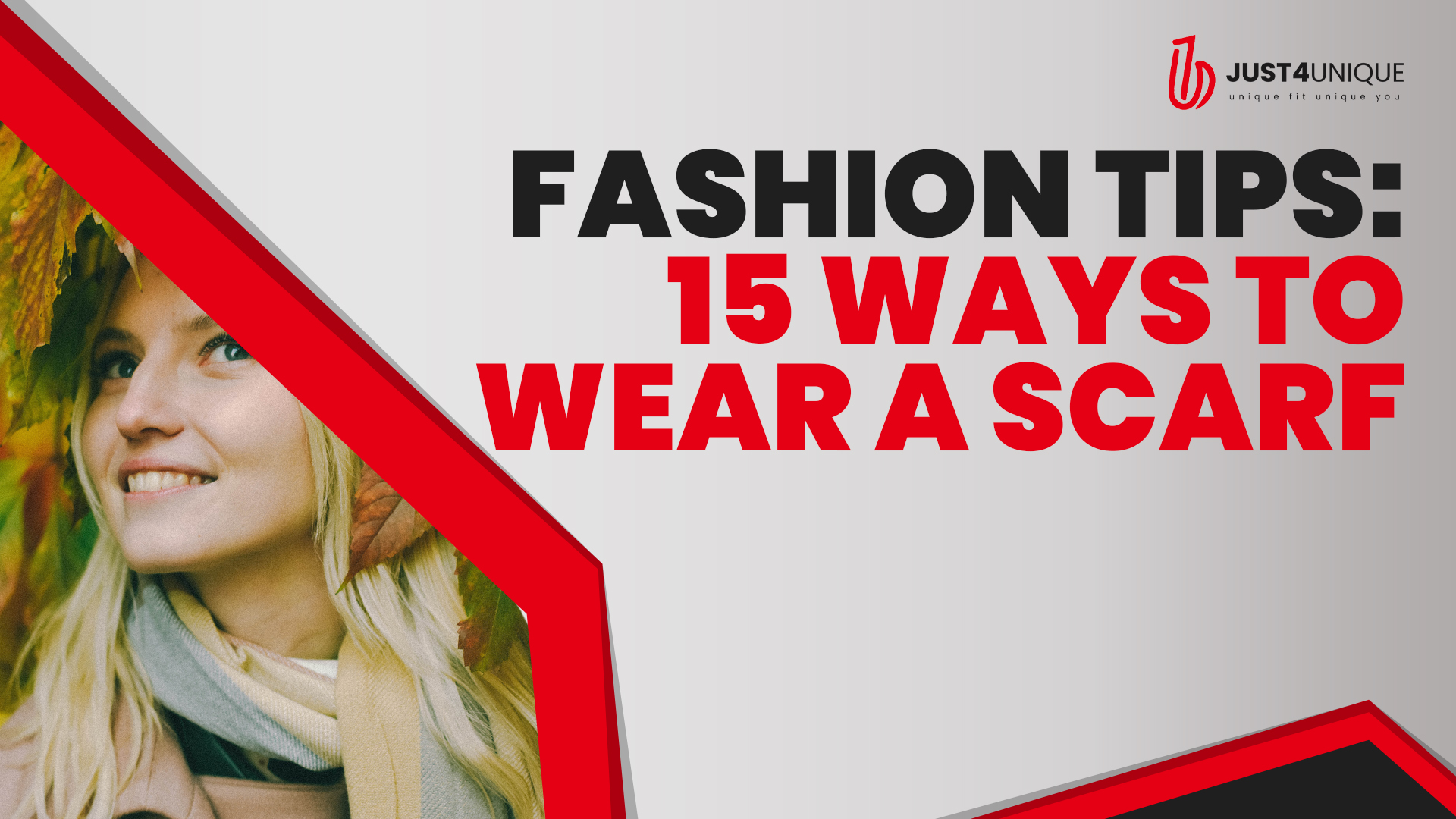 Fashion Tips: 15 Ways To Wear A Scarf