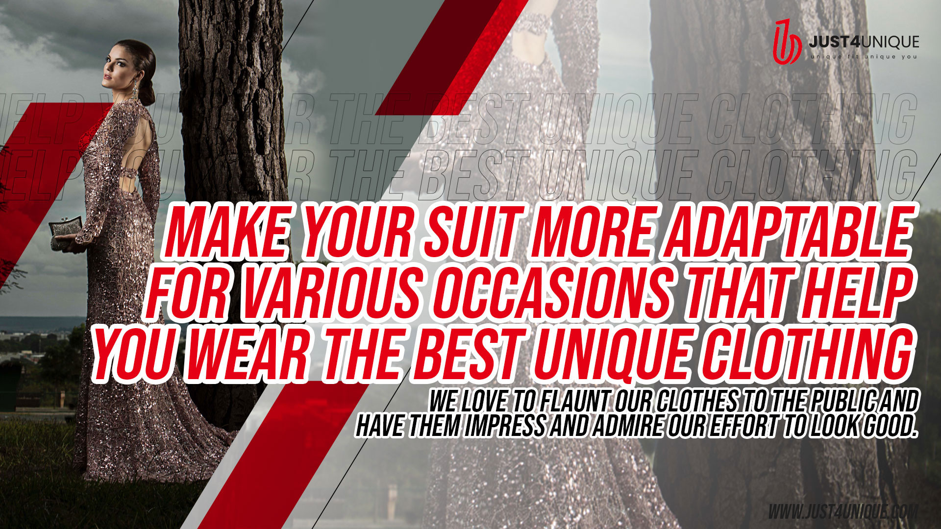 Make your suit more adaptable for various occasions